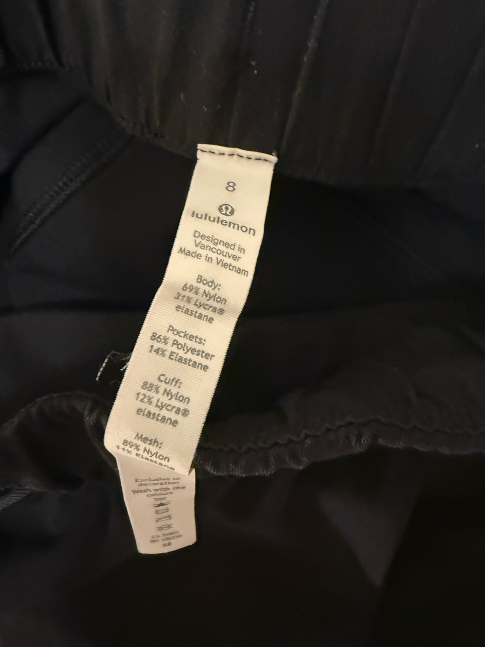 lululemon athletica Black Women's Jogger Track Pants - Picture 4 of 4